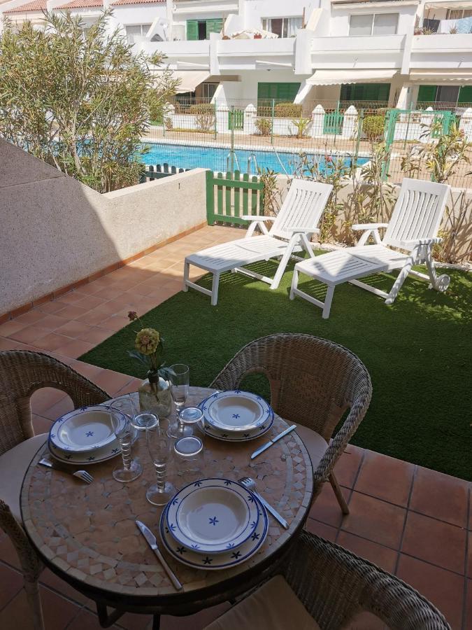 Balancon Pool Apartamento El Médano Exterior foto