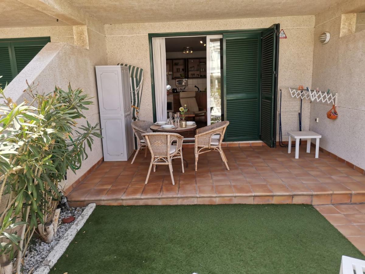 Balancon Pool Apartamento El Médano Exterior foto