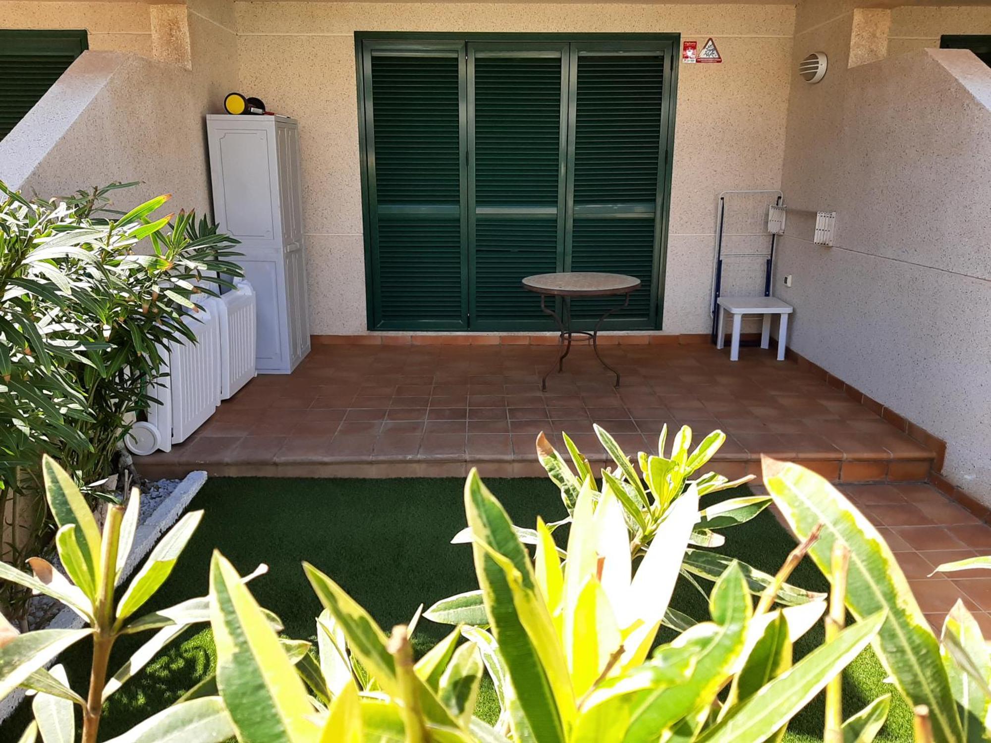 Balancon Pool Apartamento El Médano Exterior foto