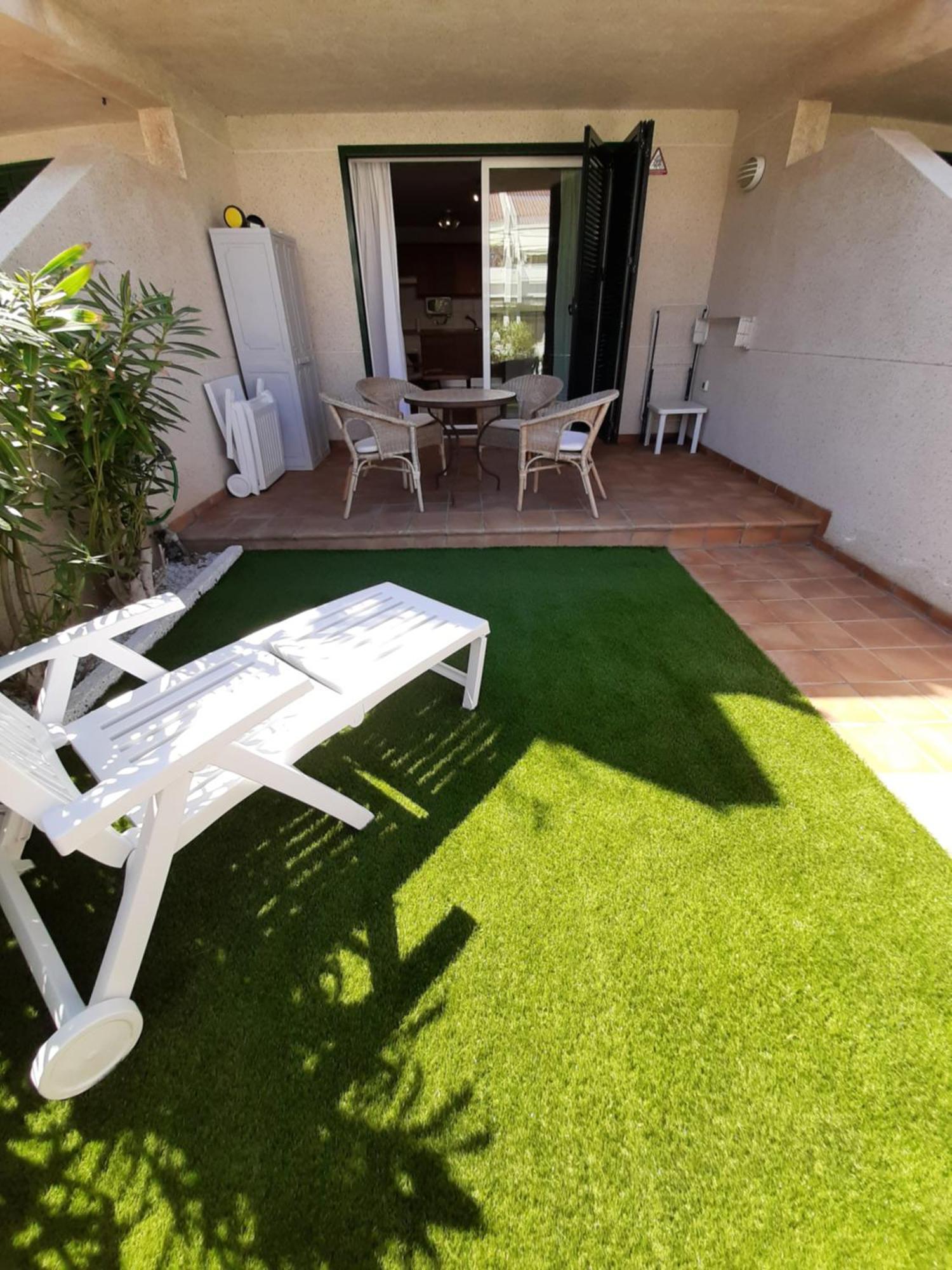 Balancon Pool Apartamento El Médano Exterior foto